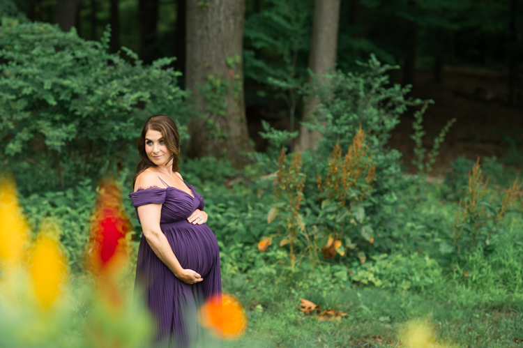 I was thrilled when Michelle from Pink Comb Studio reached out for her maternity photos. Following COVID-19 rule, keeping social distance I photographed Michelle and her two beautiful girls at Watchung Mountain NJ. With overcast weather three trees and grass showed such a rich deep green colors. I love bold rich colors in my photos as much as I love sunset golden hour. Michelle was just glowing and looked so beautiful. Was so happy to have such a beautiful mama in front of my camera before Michelle becomes mama of three girls. I can not wait to see her new baby girl and see her family grow. Michelle Surgent’s maternity session captured by Karis from heykaris.